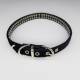 2-Row Velvet Rhinestone Collar
